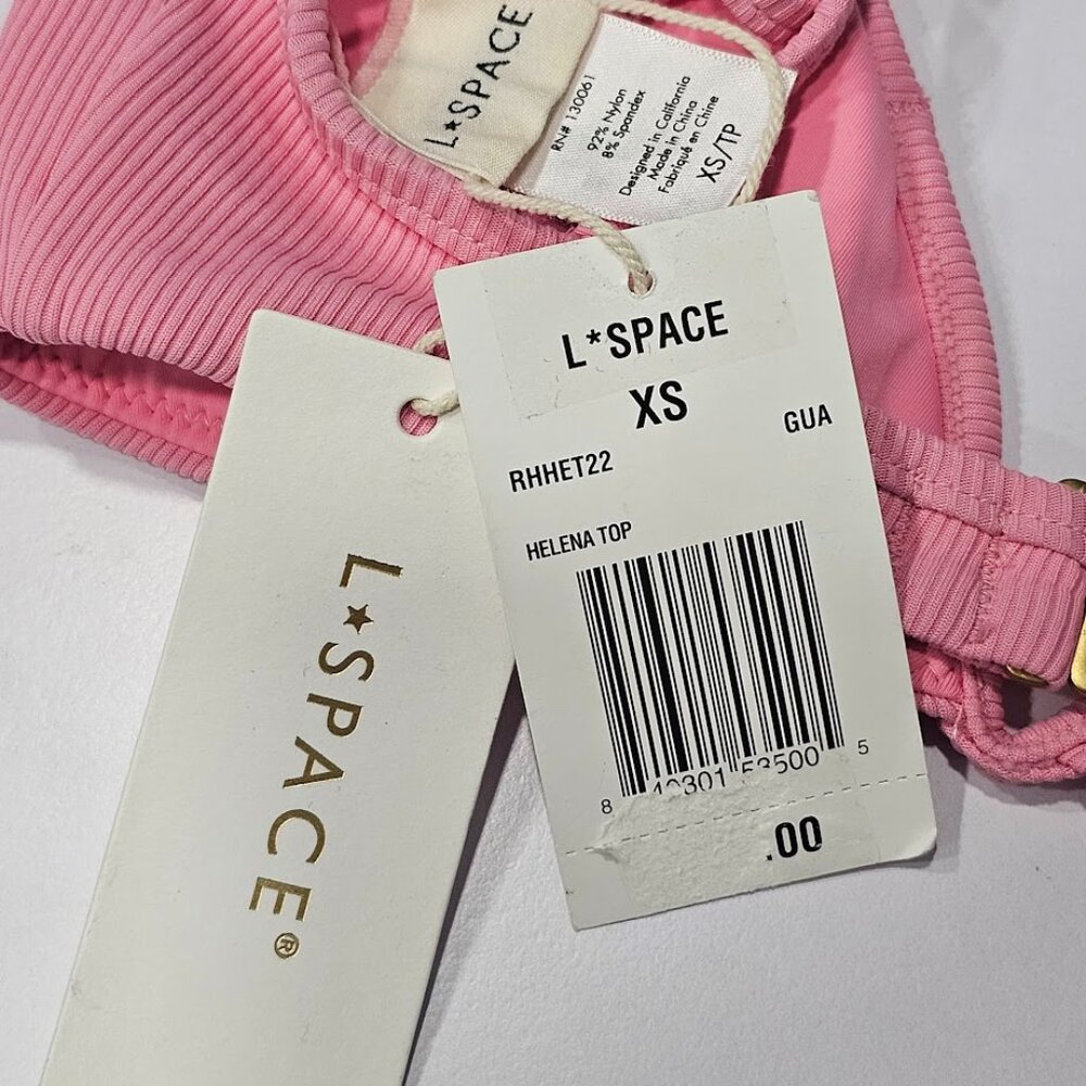 L*Space  Ribbed Helena Bikini Top - Picture 7 of 9